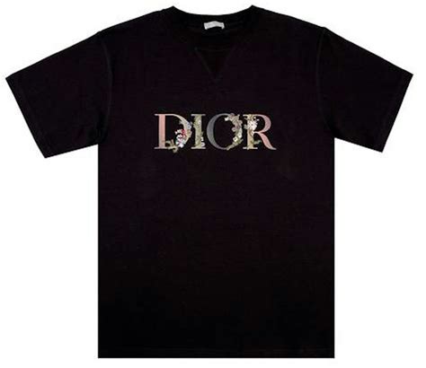 dior embroidered tee|christian dior shirts.